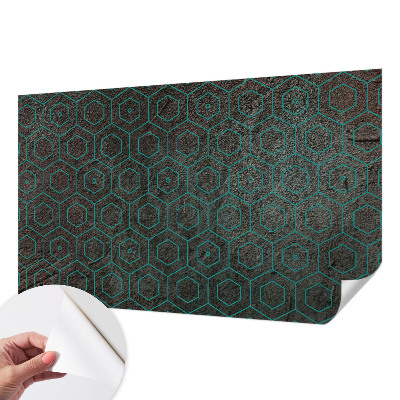 Dekoracyjna fototapeta na ścianę z geometrycznym wzorem
