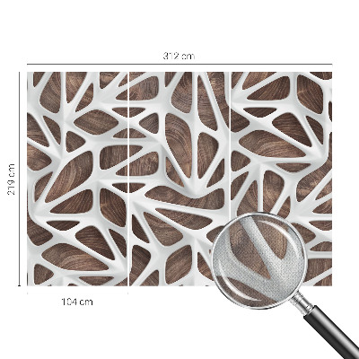 Fototapeta samoprzylepna do sypialni z motywem dynamicznej harmonii