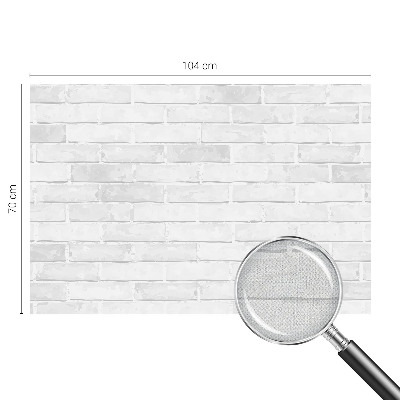 Fototapeta samoprzylepna z nadrukiem z motywem ceglanej ściany