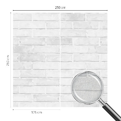 Fototapeta samoprzylepna z nadrukiem z motywem ceglanej ściany