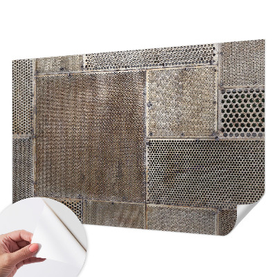 Fototapeta samoprzylepna z nadrukiem z metalicznym wzorem