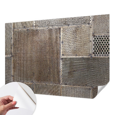 Fototapeta samoprzylepna z nadrukiem z metalicznym wzorem