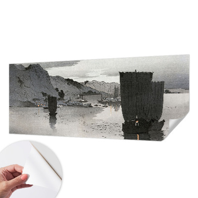 Tapeta fotograficzna samoprzylepna z motywem wieczornej zatoki