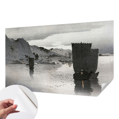 Tapeta fotograficzna samoprzylepna z motywem wieczornej zatoki