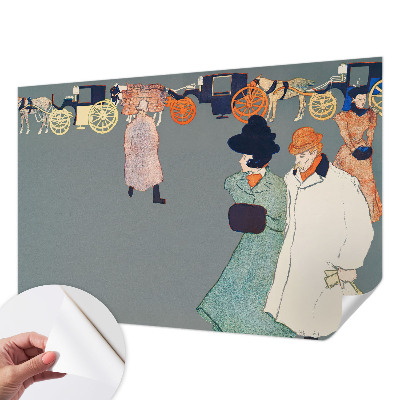 Fototapeta samoprzylepna z nadrukiem Powozowe stroje