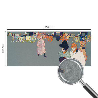 Fototapeta samoprzylepna z nadrukiem z motywem powozowych strojów