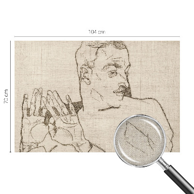 Fototapeta na ścianę z wyrazistą postacią