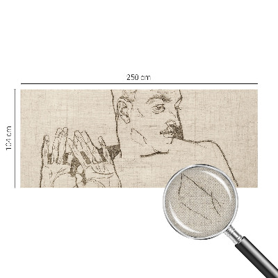 Fototapeta na ścianę z wyrazistą postacią