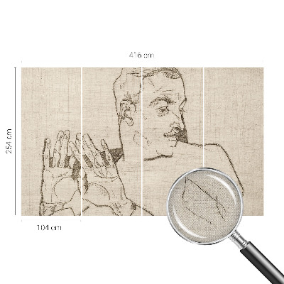 Fototapeta na ścianę z wyrazistą postacią