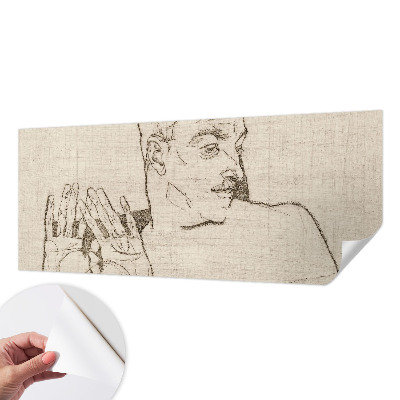 Fototapeta na ścianę z wyrazistą postacią