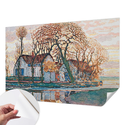 Tapeta fotograficzna z sielankowym pejzażem
