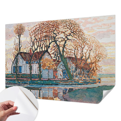 Tapeta fotograficzna z sielankowym pejzażem
