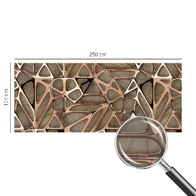 Dekoracyjna fototapeta na ścianę z geometrycznym wzorem