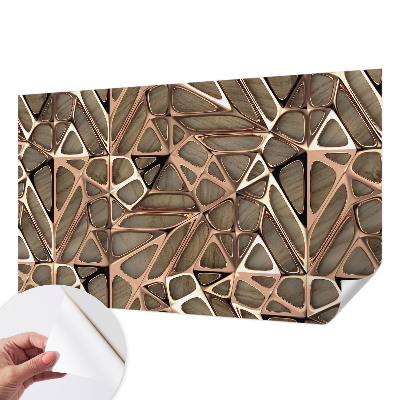 Dekoracyjna fototapeta na ścianę z geometrycznym wzorem
