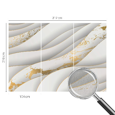 Tapeta fotograficzna z dynamicznym wzorem