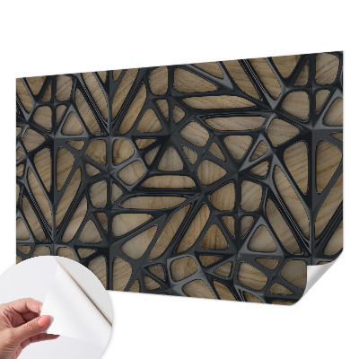 Tapeta fotograficzna samoprzylepna Drewniana sieć