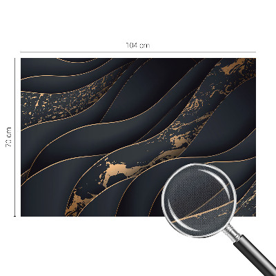 Tapeta fotograficzna z motywem eleganckich fal