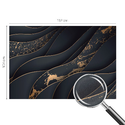 Tapeta fotograficzna z motywem eleganckich fal