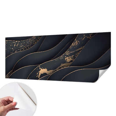 Tapeta fotograficzna z motywem eleganckich fal