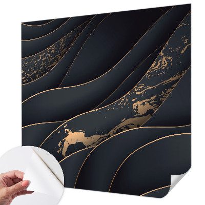Tapeta fotograficzna z motywem eleganckich fal