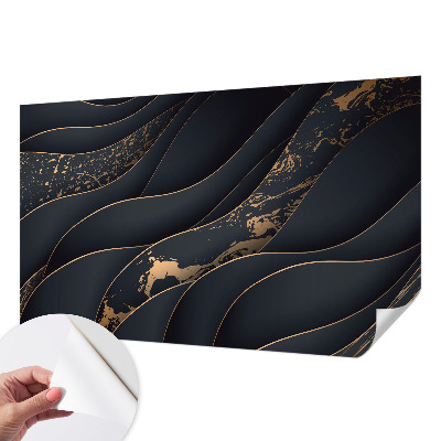 Tapeta fotograficzna z motywem eleganckich fal