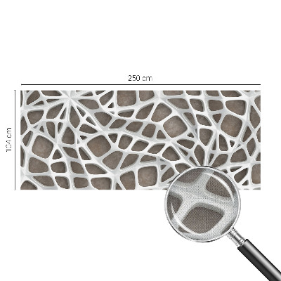 Tapeta fotograficzna samoprzylepna z geometrycznym wzorem sieci