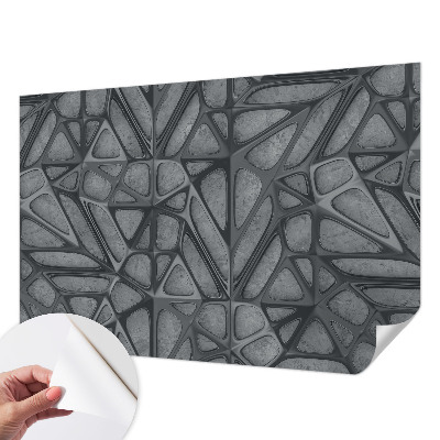 Fototapeta samoprzylepna z nadrukiem z geometrycznym wzorem