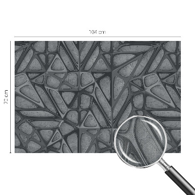 Fototapeta samoprzylepna z nadrukiem z geometrycznym wzorem