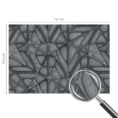 Fototapeta samoprzylepna z nadrukiem z geometrycznym wzorem