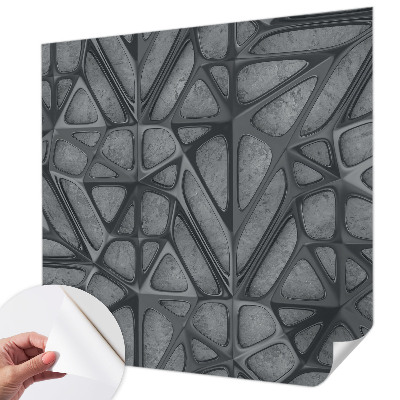 Fototapeta samoprzylepna z nadrukiem z geometrycznym wzorem