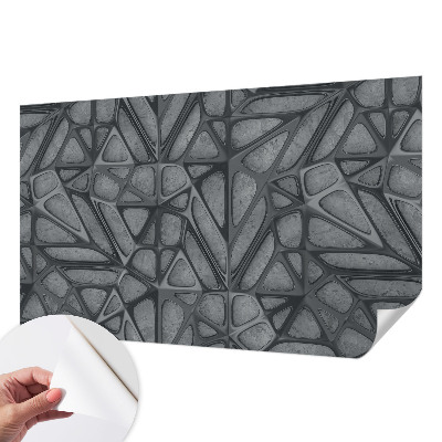 Fototapeta samoprzylepna z nadrukiem z geometrycznym wzorem
