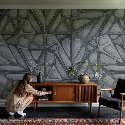 Fototapeta samoprzylepna z nadrukiem z geometrycznym wzorem