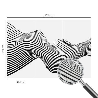 Tapeta fotograficzna samoprzylepna z motywem dynamicznej abstrakcji