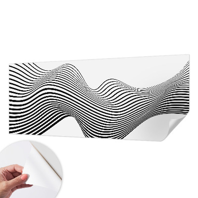 Tapeta fotograficzna samoprzylepna z motywem dynamicznej abstrakcji