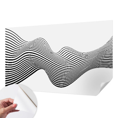 Tapeta fotograficzna samoprzylepna z motywem dynamicznej abstrakcji