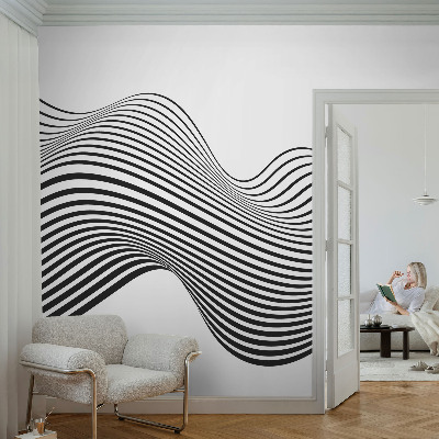 Tapeta fotograficzna samoprzylepna z motywem dynamicznej abstrakcji