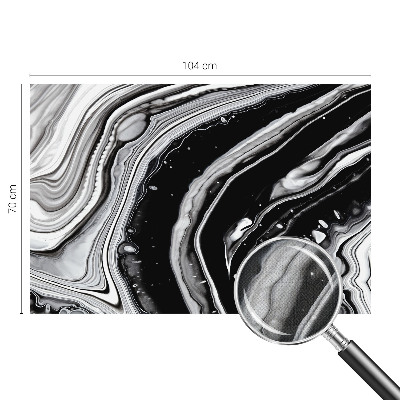 Fototapeta na ścianę z motywem monochromatycznych fal