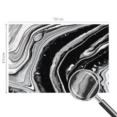 Fototapeta na ścianę z motywem monochromatycznych fal