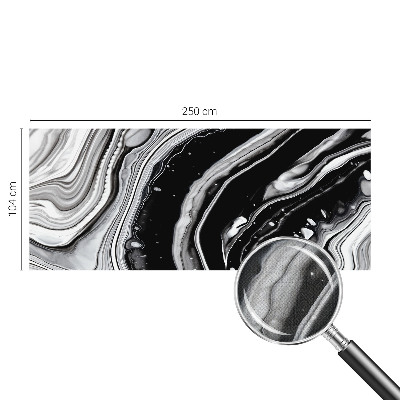 Fototapeta na ścianę z motywem monochromatycznych fal