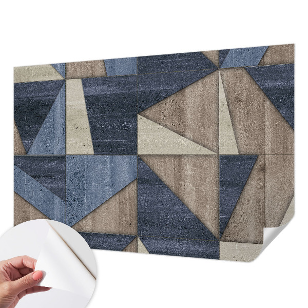 Tapeta fotograficzna z geometrycznym wzorem