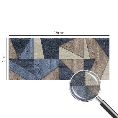 Tapeta fotograficzna z geometrycznym wzorem