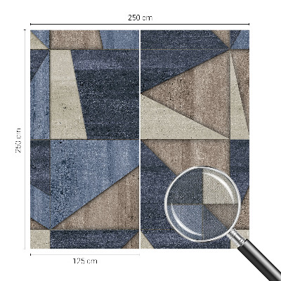 Tapeta fotograficzna z geometrycznym wzorem