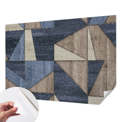 Tapeta fotograficzna z geometrycznym wzorem