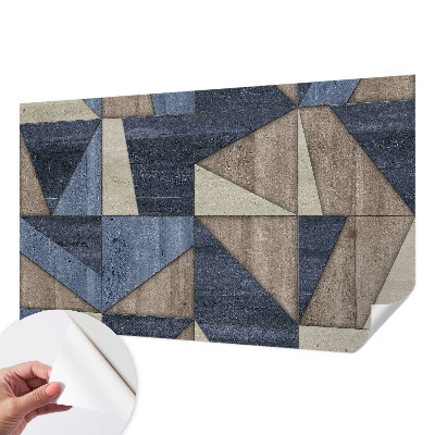 Tapeta fotograficzna z geometrycznym wzorem