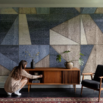 Tapeta fotograficzna z geometrycznym wzorem