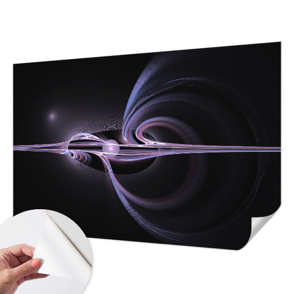 Fototapeta samoprzylepna z nadrukiem z motywem kosmicznej abstrakcji