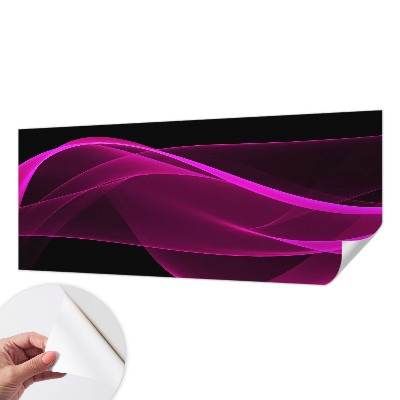Fototapeta na ścianę z motywem różowych wstęg
