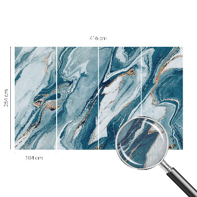 Tapeta fotograficzna z motywem mineralnej elegancji