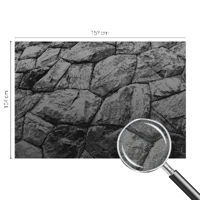 Nowoczesna fototapeta do salonu z motywem kamiennych faktur
