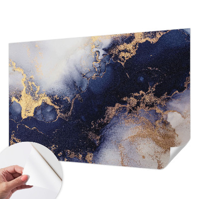 Tapeta fotograficzna samoprzylepna Granatowe fale